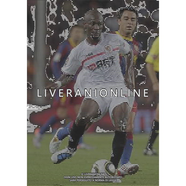 Sevilla\'s Didier Zokora during SuperCup of Spain Final match. August 21,2010. (ALTERPHOTOS/Acero) BARCELLONA-SIVIGLIA SUPERCOPPA DI SPAGNA 2010 AG ALDO LIVERANI SAS ITALY ONLY *** Local Caption *** .