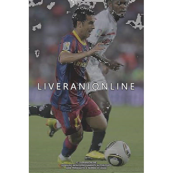 FC Barcelona\'s Pedro Rodriguez during SuperCup of Spain Final match. August 21,2010. (ALTERPHOTOS/Acero) BARCELLONA-SIVIGLIA SUPERCOPPA DI SPAGNA 2010 AG ALDO LIVERANI SAS ITALY ONLY *** Local Caption *** .