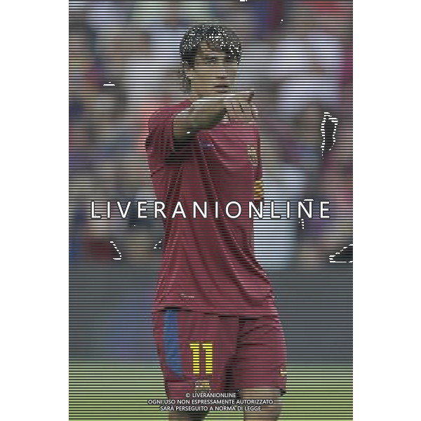 FC Barcelona\'s Bojan Krkic during SuperCup of Spain Final match. August 21,2010. (ALTERPHOTOS/Acero) BARCELLONA-SIVIGLIA SUPERCOPPA DI SPAGNA 2010 AG ALDO LIVERANI SAS ITALY ONLY *** Local Caption *** .