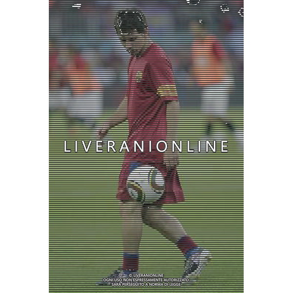 FC Barcelona\'s Lionel Messi during SuperCup of Spain Final match. August 21,2010. (ALTERPHOTOS/Acero) BARCELLONA-SIVIGLIA SUPERCOPPA DI SPAGNA 2010 AG ALDO LIVERANI SAS ITALY ONLY *** Local Caption *** .