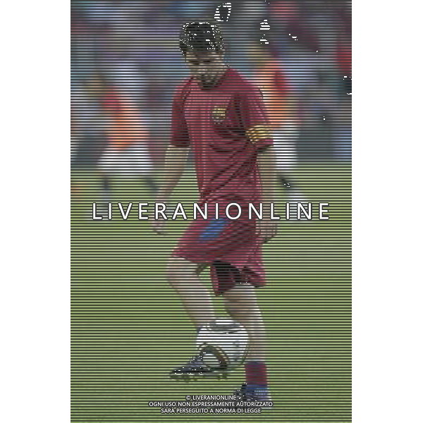 FC Barcelona\'s Lionel Messi during SuperCup of Spain Final match. August 21,2010. (ALTERPHOTOS/Acero) BARCELLONA-SIVIGLIA SUPERCOPPA DI SPAGNA 2010 AG ALDO LIVERANI SAS ITALY ONLY *** Local Caption *** .