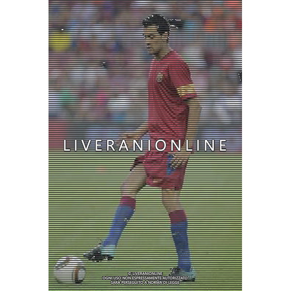 FC Barcelona\'s Sergio Busquets during SuperCup of Spain Final match. August 21,2010. (ALTERPHOTOS/Acero) BARCELLONA-SIVIGLIA SUPERCOPPA DI SPAGNA 2010 AG ALDO LIVERANI SAS ITALY ONLY *** Local Caption *** .