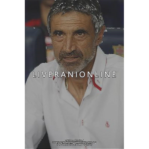 Sevilla\'s coach Antonio Alvarez during SuperCup of Spain Final match. August 21,2010. (ALTERPHOTOS/Acero) BARCELLONA-SIVIGLIA SUPERCOPPA DI SPAGNA 2010 AG ALDO LIVERANI SAS ITALY ONLY *** Local Caption *** .