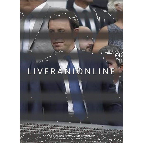 FC Barcelona\'s President Sandro Rosell during SuperCup of Spain Final match. August 21,2010. (ALTERPHOTOS/Acero) BARCELLONA-SIVIGLIA SUPERCOPPA DI SPAGNA 2010 AG ALDO LIVERANI SAS ITALY ONLY *** Local Caption *** .