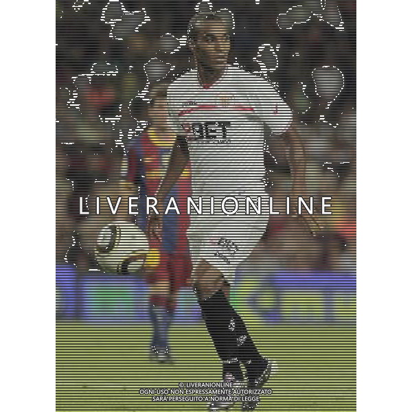 Sevilla\'s Abdoulay Konko during SuperCup of Spain Final match. August 21,2010. (ALTERPHOTOS/Acero) BARCELLONA-SIVIGLIA SUPERCOPPA DI SPAGNA 2010 AG ALDO LIVERANI SAS ITALY ONLY *** Local Caption *** .
