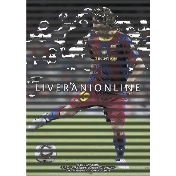 FC Barcelona\'s Maxwell during SuperCup of Spain Final match. August 21,2010. (ALTERPHOTOS/Acero) BARCELLONA-SIVIGLIA SUPERCOPPA DI SPAGNA 2010 AG ALDO LIVERANI SAS ITALY ONLY *** Local Caption *** .