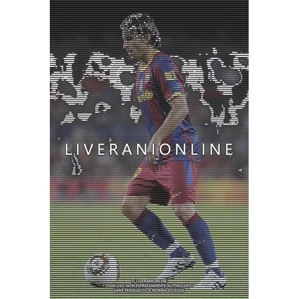 FC Barcelona\'s Maxwell during SuperCup of Spain Final match. August 21,2010. (ALTERPHOTOS/Acero) BARCELLONA-SIVIGLIA SUPERCOPPA DI SPAGNA 2010 AG ALDO LIVERANI SAS ITALY ONLY *** Local Caption *** .