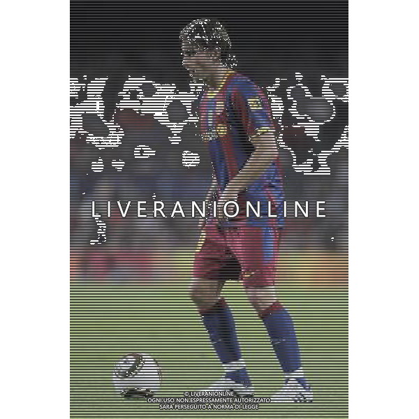 FC Barcelona\'s Maxwell during SuperCup of Spain Final match. August 21,2010. (ALTERPHOTOS/Acero) BARCELLONA-SIVIGLIA SUPERCOPPA DI SPAGNA 2010 AG ALDO LIVERANI SAS ITALY ONLY *** Local Caption *** .