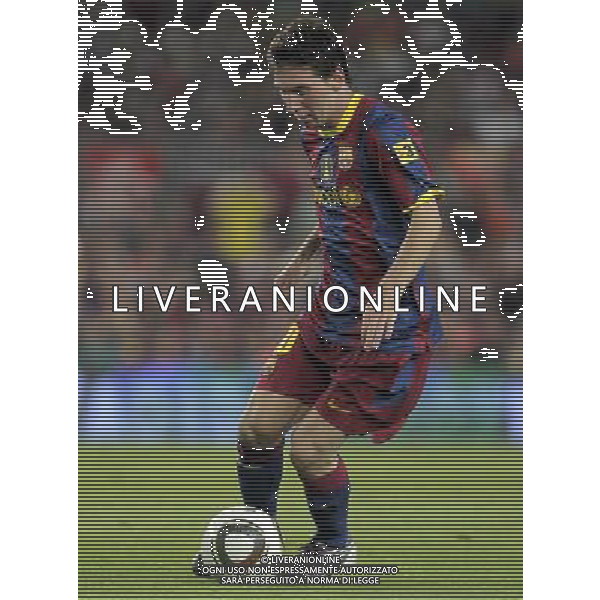 FC Barcelona\'s Lionel Messi during SuperCup of Spain Final match. August 21,2010. (ALTERPHOTOS/Acero) BARCELLONA-SIVIGLIA SUPERCOPPA DI SPAGNA 2010 AG ALDO LIVERANI SAS ITALY ONLY *** Local Caption *** .