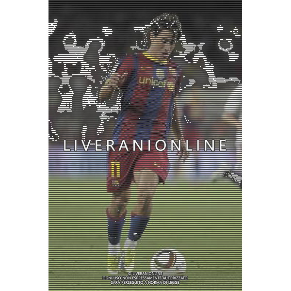 FC Barcelona\'s Bojan Krkic during SuperCup of Spain Final match. August 21,2010. (ALTERPHOTOS/Acero) BARCELLONA-SIVIGLIA SUPERCOPPA DI SPAGNA 2010 AG ALDO LIVERANI SAS ITALY ONLY *** Local Caption *** .