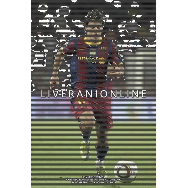 FC Barcelona\'s Bojan Krkic during SuperCup of Spain Final match. August 21,2010. (ALTERPHOTOS/Acero) BARCELLONA-SIVIGLIA SUPERCOPPA DI SPAGNA 2010 AG ALDO LIVERANI SAS ITALY ONLY *** Local Caption *** .
