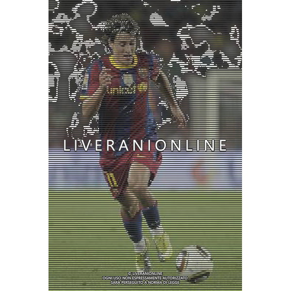 FC Barcelona\'s Bojan Krkic during SuperCup of Spain Final match. August 21,2010. (ALTERPHOTOS/Acero) BARCELLONA-SIVIGLIA SUPERCOPPA DI SPAGNA 2010 AG ALDO LIVERANI SAS ITALY ONLY *** Local Caption *** .