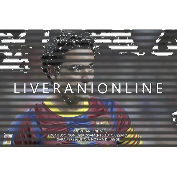 FC Barcelona\'s Xavi Hernandez during SuperCup of Spain Final match. August 21,2010. (ALTERPHOTOS/Acero) BARCELLONA-SIVIGLIA SUPERCOPPA DI SPAGNA 2010 AG ALDO LIVERANI SAS ITALY ONLY *** Local Caption *** .