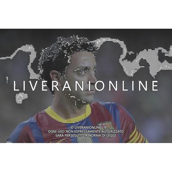 FC Barcelona\'s Xavi Hernandez during SuperCup of Spain Final match. August 21,2010. (ALTERPHOTOS/Acero) BARCELLONA-SIVIGLIA SUPERCOPPA DI SPAGNA 2010 AG ALDO LIVERANI SAS ITALY ONLY *** Local Caption *** .