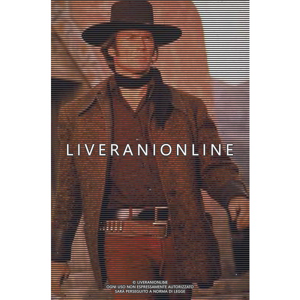 FILM JOE KIDD 1972 NELLA FOTO CLINT EASTWOOD AG ALDO LIVERANI