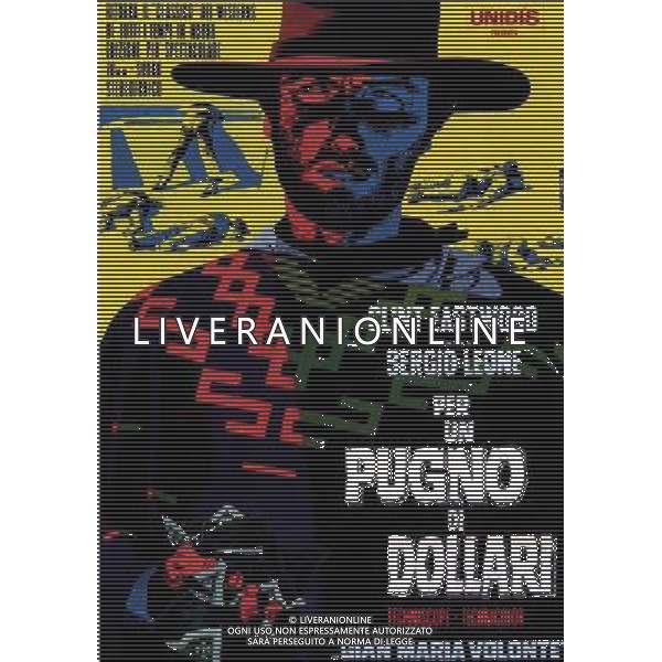 FILM PER UN PUGNO DI DOLLARI 1964 NELLA FOTO LOCANDINA AG ALDOL IVERANI 