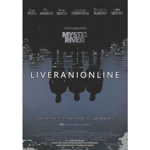FILM MYSTIC RIVER NELLA FOTO LOCANDINA AG ALDO LIVERANI