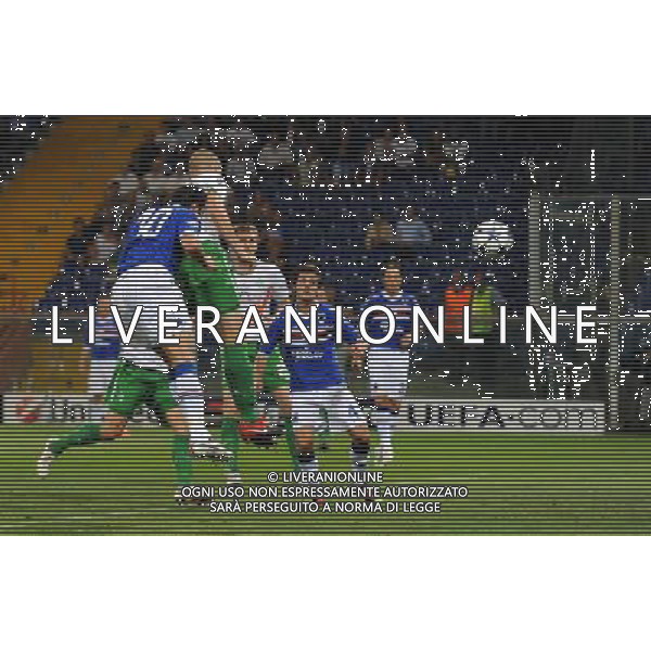 Champions League 2010/2011 Turno Preliminare Ritorno Genova - 24.08.2010 Sampdoria-Werder Brema Nella Foto: giampaolo pazzini primo gol /Ph.Vitez-Ag. Aldo Liverani