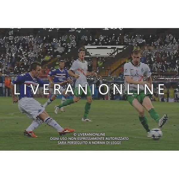 Champions League 2010/2011 Turno Preliminare Ritorno Genova - 24.08.2010 Sampdoria-Werder Brema Nella Foto:occasione antonio cassano parata da wiese /Ph.Vitez-Ag. Aldo Liverani