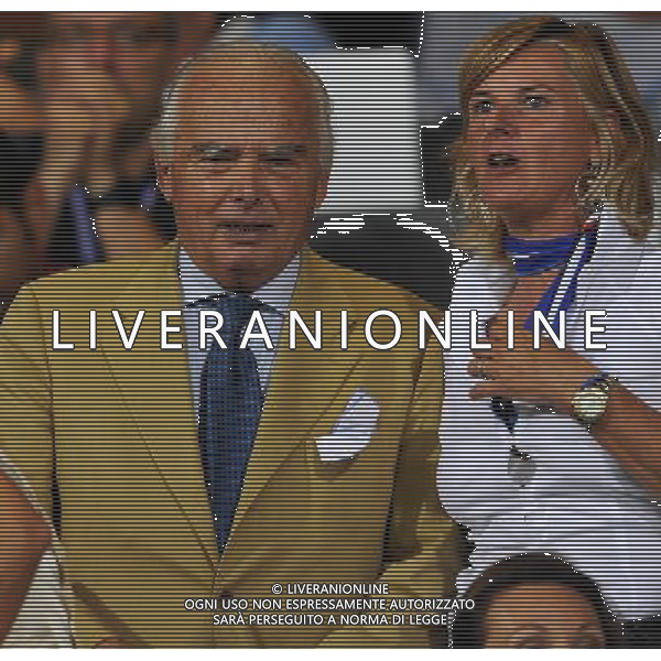 Champions League 2010/2011 Turno Preliminare Ritorno Genova - 24.08.2010 Sampdoria-Werder Brema Nella Foto:garrone riccardo in tribuna /Ph.Vitez-Ag. Aldo Liverani