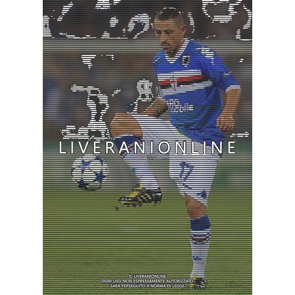 Champions League 2010/2011 Turno Preliminare Ritorno Genova - 24.08.2010 Sampdoria-Werder Brema Nella Foto:palombo angelo /Ph.Vitez-Ag. Aldo Liverani