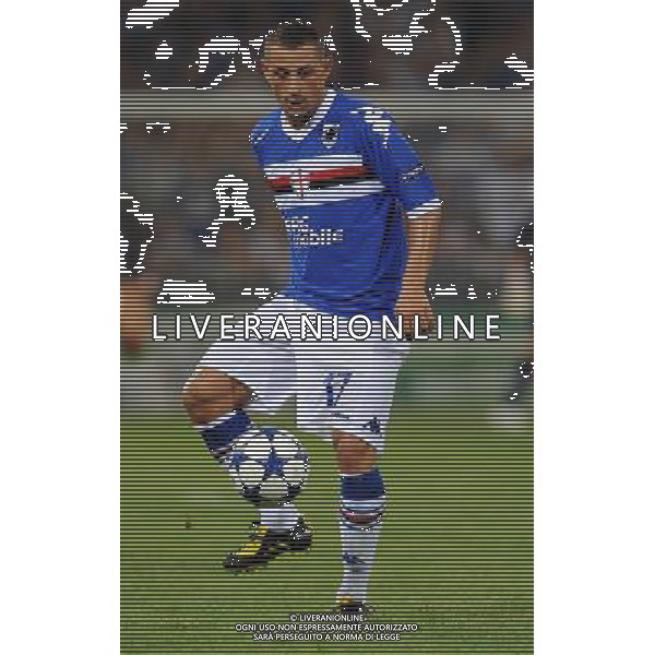 Champions League 2010/2011 Turno Preliminare Ritorno Genova - 24.08.2010 Sampdoria-Werder Brema Nella Foto:palombo angelo /Ph.Vitez-Ag. Aldo Liverani