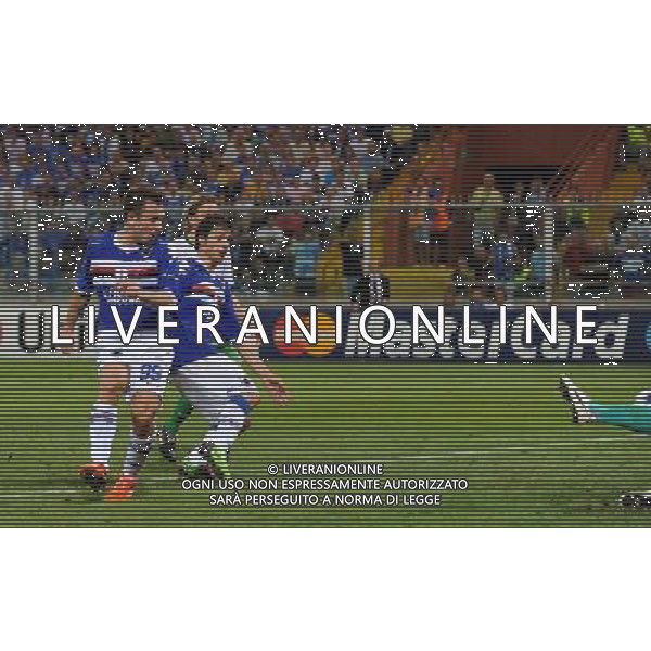 Champions League 2010/2011 Turno Preliminare Ritorno Genova - 24.08.2010 Sampdoria-Werder Brema Nella Foto:antonio cassano gol /Ph.Vitez-Ag. Aldo Liverani