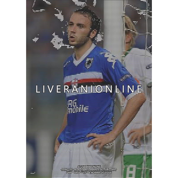 Champions League 2010/2011 Turno Preliminare Ritorno Genova - 24.08.2010 Sampdoria-Werder Brema Nella Foto:pazzini delusione /Ph.Vitez-Ag. Aldo Liverani
