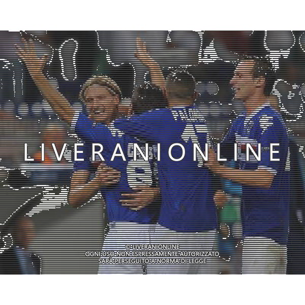 Champions League 2010/2011 Turno Preliminare Ritorno Genova - 24.08.2010 Sampdoria-Werder Brema Nella Foto:esultanza dopo il gol di antonio cassano /Ph.Vitez-Ag. Aldo Liverani