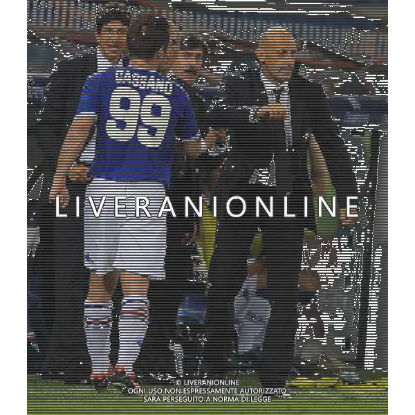 Champions League 2010/2011 Turno Preliminare Ritorno Genova - 24.08.2010 Sampdoria-Werder Brema Nella Foto:di carlo cassano /Ph.Vitez-Ag. Aldo Liverani