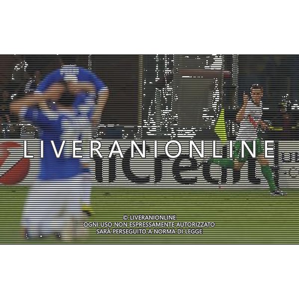 Champions League 2010/2011 Turno Preliminare Ritorno Genova - 24.08.2010 Sampdoria-Werder Brema Nella Foto:rosenberg esulta /Ph.Vitez-Ag. Aldo Liverani