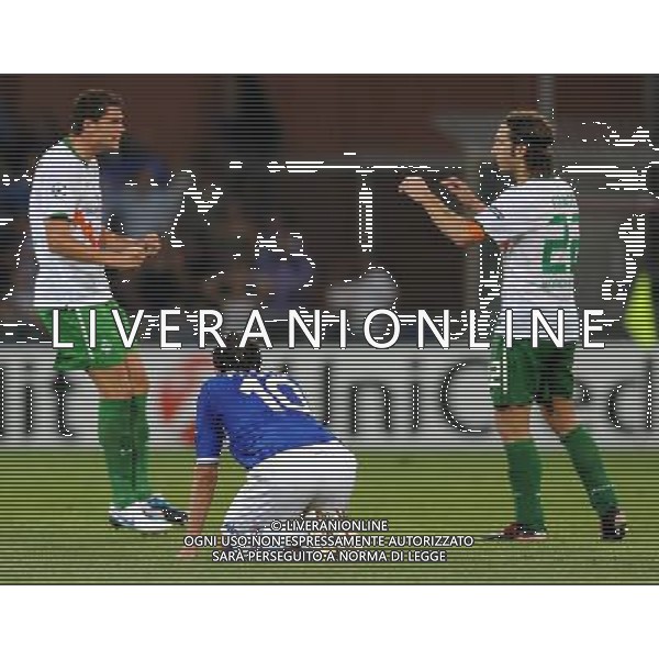 Champions League 2010/2011 Turno Preliminare Ritorno Genova - 24.08.2010 Sampdoria-Werder Brema Nella Foto:delusione pazzini al gol di rosenberg /Ph.Vitez-Ag. Aldo Liverani