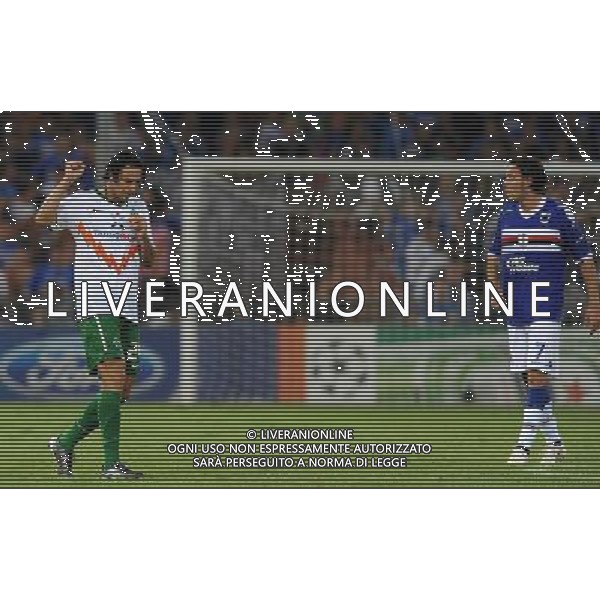 Champions League 2010/2011 Turno Preliminare Ritorno Genova - 24.08.2010 Sampdoria-Werder Brema Nella Foto:pizarro esultanza /Ph.Vitez-Ag. Aldo Liverani