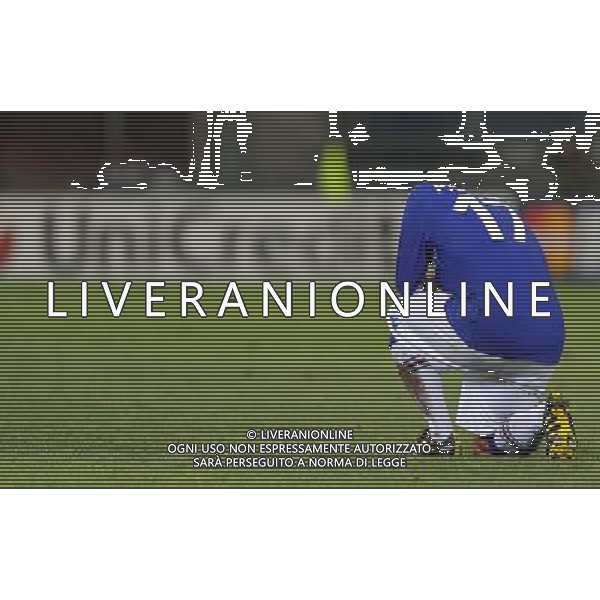 Champions League 2010/2011 Turno Preliminare Ritorno Genova - 24.08.2010 Sampdoria-Werder Brema Nella Foto:delusione palombo /Ph.Vitez-Ag. Aldo Liverani