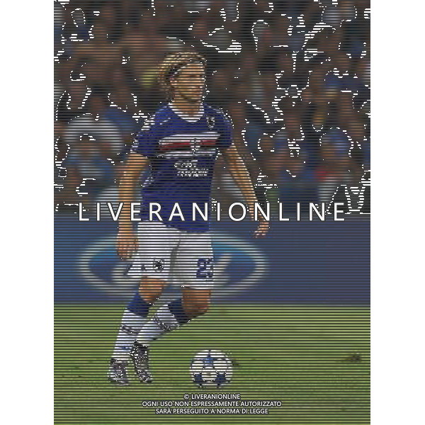 Champions League 2010/2011 Turno Preliminare Ritorno Genova - 24.08.2010 Sampdoria-Werder Brema Nella Foto:Marius STANKEVICIUS /Ph.Vitez-Ag. Aldo Liverani