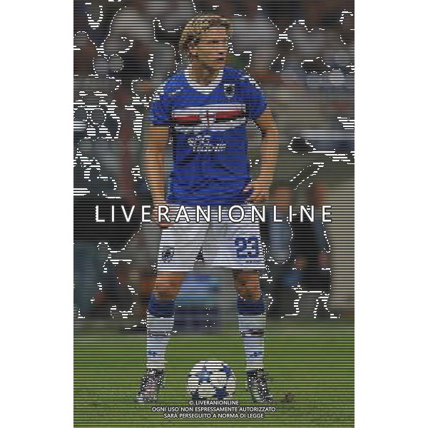 Champions League 2010/2011 Turno Preliminare Ritorno Genova - 24.08.2010 Sampdoria-Werder Brema Nella Foto:Marius STANKEVICIUS /Ph.Vitez-Ag. Aldo Liverani