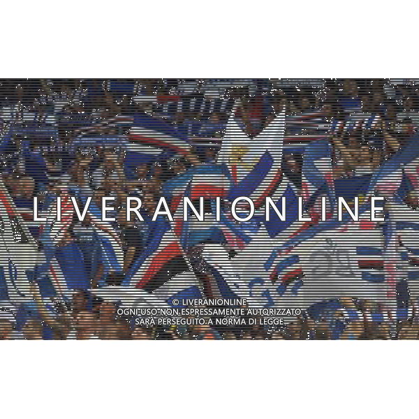 Champions League 2010/2011 Turno Preliminare Ritorno Genova - 24.08.2010 Sampdoria-Werder Brema Nella Foto:Tifosi Sampdoria /Ph.Vitez-Ag. Aldo Liverani