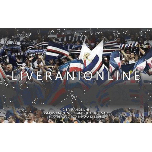 Champions League 2010/2011 Turno Preliminare Ritorno Genova - 24.08.2010 Sampdoria-Werder Brema Nella Foto:Tifosi Sampdoria /Ph.Vitez-Ag. Aldo Liverani