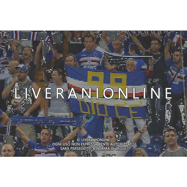 Champions League 2010/2011 Turno Preliminare Ritorno Genova - 24.08.2010 Sampdoria-Werder Brema Nella Foto:Tifosi Sampdoria /Ph.Vitez-Ag. Aldo Liverani