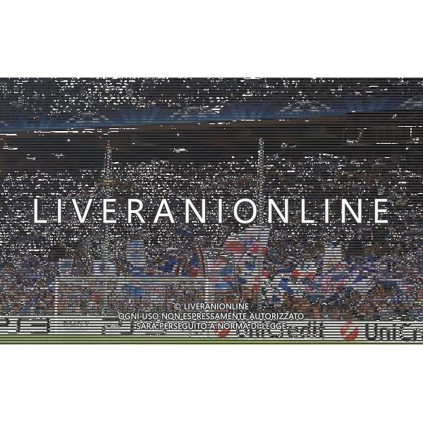 Champions League 2010/2011 Turno Preliminare Ritorno Genova - 24.08.2010 Sampdoria-Werder Brema Nella Foto:Tifosi Sampdoria /Ph.Vitez-Ag. Aldo Liverani