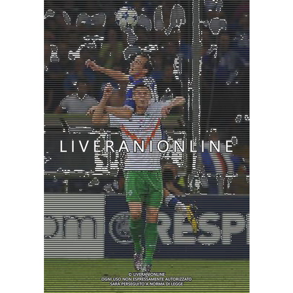 Champions League 2010/2011 Turno Preliminare Ritorno Genova - 24.08.2010 Sampdoria-Werder Brema Nella Foto:Massimo VOLTA-Sebastian PRODL /Ph.Vitez-Ag. Aldo Liverani