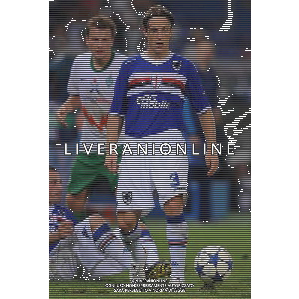 Champions League 2010/2011 Turno Preliminare Ritorno Genova - 24.08.2010 Sampdoria-Werder Brema Nella Foto: reto ziegler /Ph.Vitez-Ag. Aldo Liverani