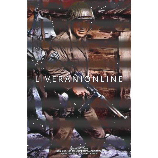 FILM I GUERRIERI 1970 NELLA FOTO TELLY SAVALAS AG ALDO LIVERANI