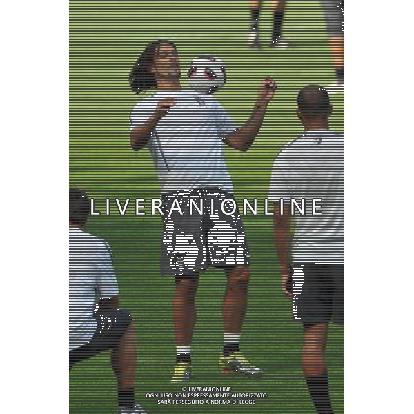 Torino 25/08/2010 Allenamento della Juventus calcio in vista dell\' Incontro di Europa League Juventus - Sturm Graz nella foto AMAURI ©AG. ALDO LIVERANI SAS