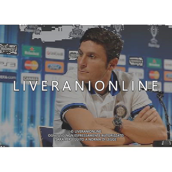 UEFA SuperCup 2010 Montecarlo (Principato di Monaco) - 26.08.2010 Conferenza Stampa e Allenamenti Nella Foto:Javier Zanetti /Ph.Vitez-Ag. Aldo Liverani