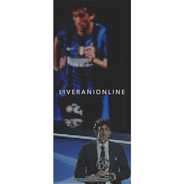 Champions League Draw 2010/2011 Sorteggi Montecarlo (Principato di Monaco) - 26.08.2010 Nella Foto:milito miglior attacante /Ph.Vitez-Ag. Aldo Liverani