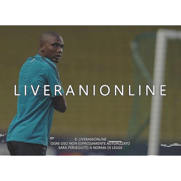 UEFA SuperCup 2010 Montecarlo (Principato di Monaco) - 26.08.2010 Conferenza Stampa e Allenamenti Nella Foto:eto\'o samuel /Ph.Vitez-Ag. Aldo Liverani