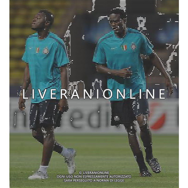 UEFA SuperCup 2010 Montecarlo (Principato di Monaco) - 26.08.2010 Conferenza Stampa e Allenamenti Nella Foto:muntari mariga /Ph.Vitez-Ag. Aldo Liverani