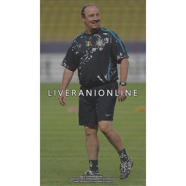 UEFA SuperCup 2010 Montecarlo (Principato di Monaco) - 26.08.2010 Conferenza Stampa e Allenamenti Nella Foto:Benitez /Ph.Vitez-Ag. Aldo Liverani