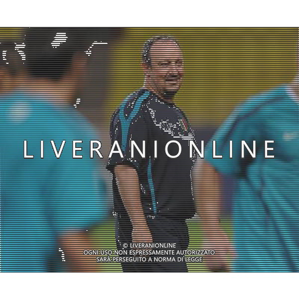 UEFA SuperCup 2010 Montecarlo (Principato di Monaco) - 26.08.2010 Conferenza Stampa e Allenamenti Nella Foto:benitez con il gruppo /Ph.Vitez-Ag. Aldo Liverani